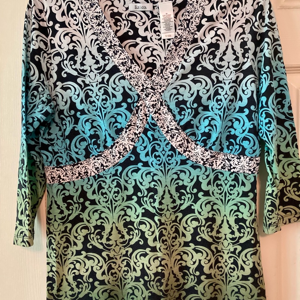 Liz & co casual top size M